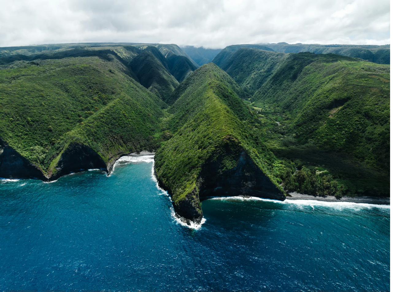 Beautiful Big Island Hawaii coastline